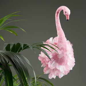 Flamingo till att hänga väggen.