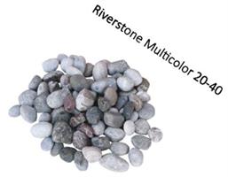 Tumlad Dekorsten Riverstone Multicolor 20 kg 20-40