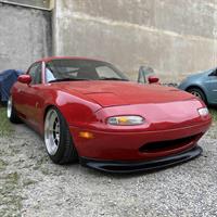 GV2 Style Front Lip Air Dam För Mazda MX-5 NA