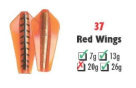 Tasmanian Devil #37 Red Wings 7 gram