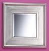 Romantica spegel silver kvadrat