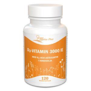 D3-vitamin 3000 IE