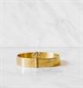 The bangle bracelet med lås, Gold