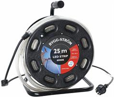 LED-SLINGA BYGG 25 M MED VINDA, 300W, 26250LM, IP4