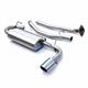 Stainless Steel Cat Back Exhaust System, MX-5 NB 01-05