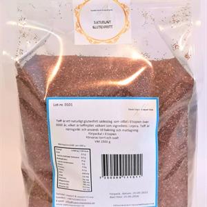 Teff hela frön brun 1500g
