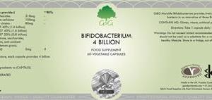 Bifidobacterium 4 biljoner