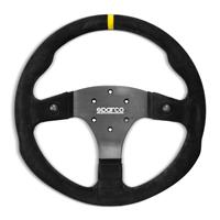 Sparco R330B Flat, Suede, 2 Buttons