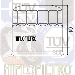 HIFLOFILTRO OIL FILTER SPIN-ON PAPER CHROME