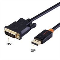 DVI - Displayport Kabel, 2m
