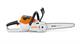 MOTORSAG STIHL MSA 140 C-B, inkl. bateri/lader
