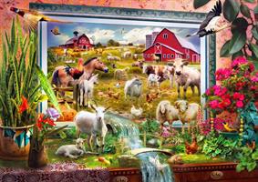Puslespill Magic Farm Painting, 1000 brikker
