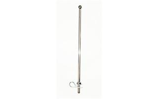 12 INCH FLAG POLE KIT W/BALL & 998-136