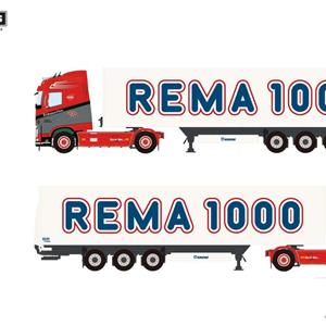 WSI Volvo L FH4 Gl.tr Christensen & Sønner 'REMA 1000' (FB)
