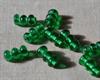 Grön segmenterad pärla