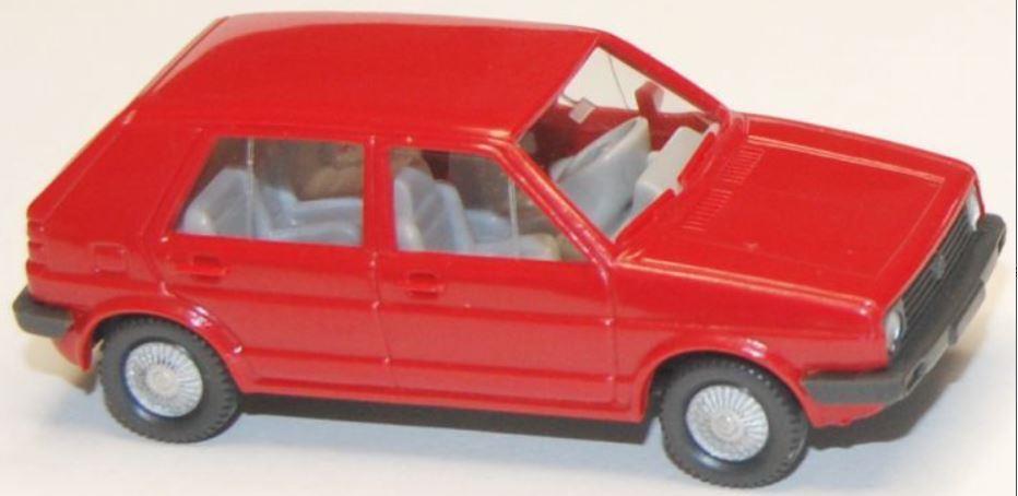 VW Golf 4-dørs (rød)