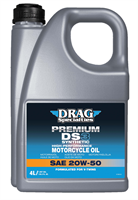 DRAG SPECIALTIES OIL E-DRAG 20W50 SYN 4L