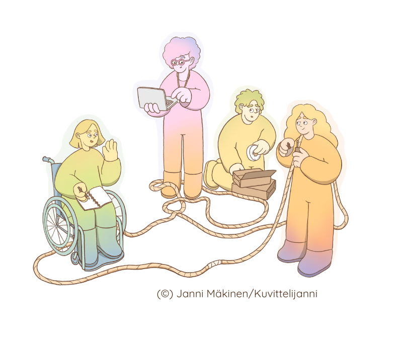 Yhteistyö sujuu