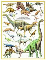 Puslespill Dinosaurs Jurassic Periode, 1000 brikker