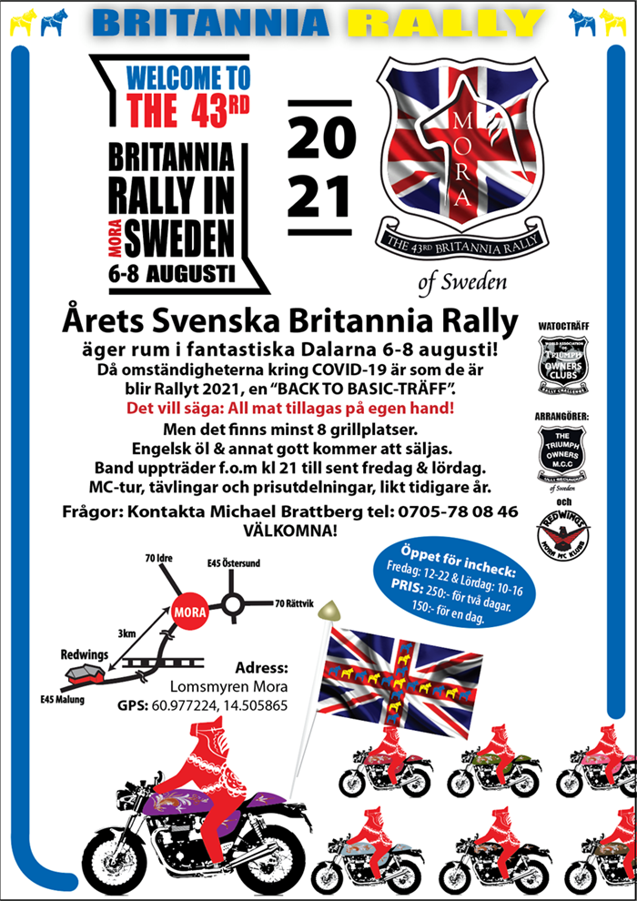 Svenska Britannia Rally 2021