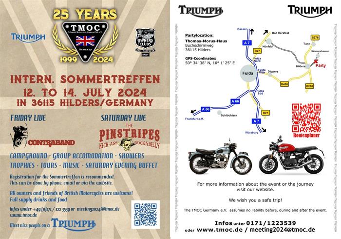 25th International Summer Rally TMOC Germany