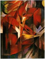 Puslespill Franz Marc, Foxes, 1000 brikker