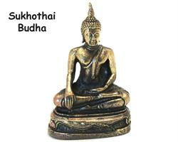 Brons - Miniatyr Buddha Thailand (2 pack)