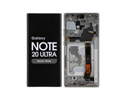 Samsung Galaxy Note 20 Ultra 5G Skjerm - Hvit