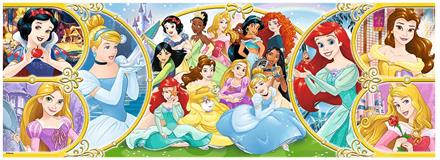 Puslespill Panorama Disney Prinsesser, 500 brikker