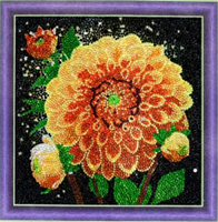 Diamond Painting, Georgine 30*30cm (AC835) GLITTER