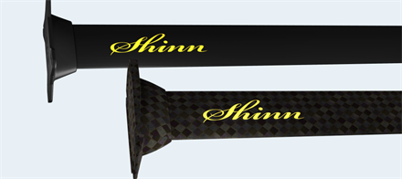 Shinn Aluminum Mast 75cm incl plate and screw set