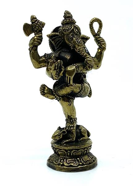 Brons - Miniatyr dansande Ganesha (2 pack)