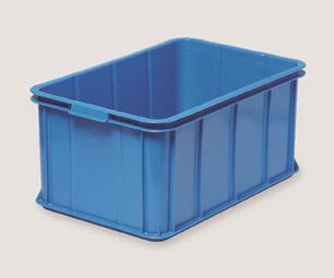 Transport og oppbevaringskasse 55 liter blå
