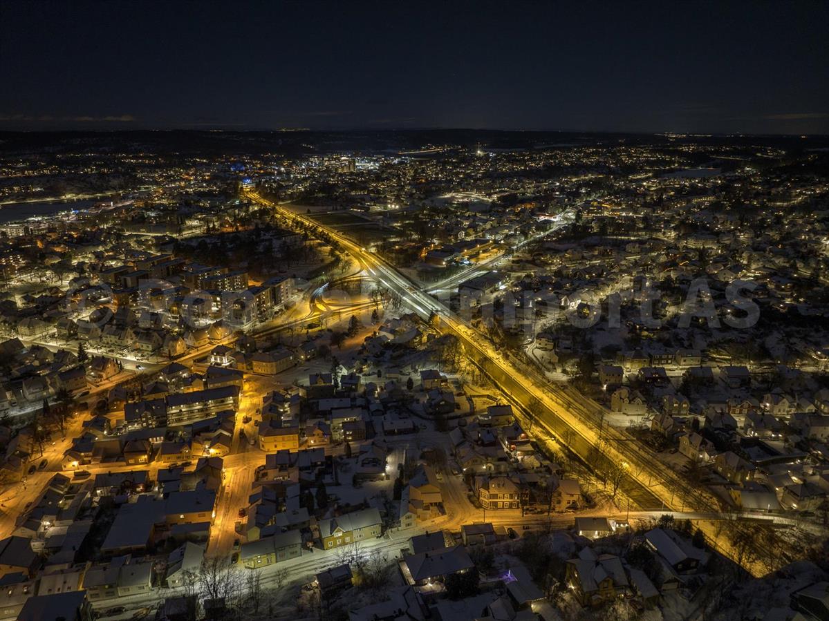 Nattfoto Fredrikstad