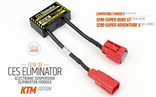 Controlled electronic suspension eliminator module