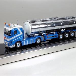 Display med metallsokkel, for trekkbil/semi (TP)