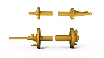 6-104 - Gjutdel - Cylinderlock Sb-lok.
