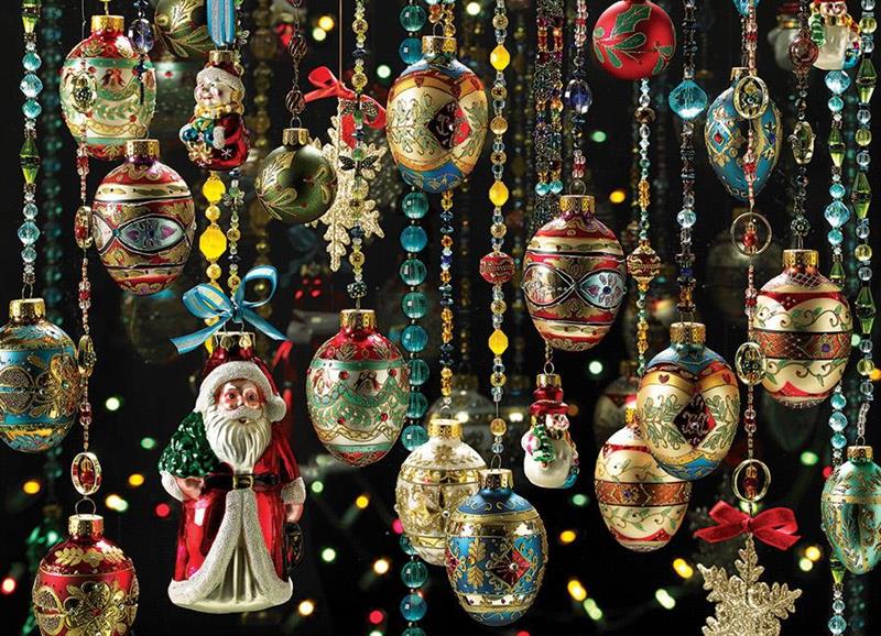 Puslespill Christmas Ornaments, 1000 brikker