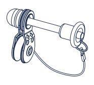 QUICK-LOCK PIN AND PULLEY (PJ-A-10804)