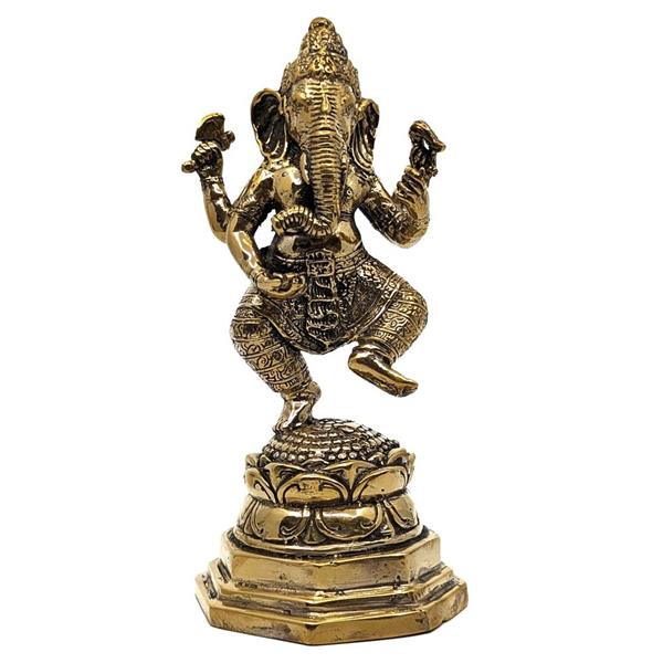 Brons - Guld Ganesha 20cm (2 pack)