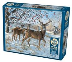 Puslespill Winter Deer, 500 brikker