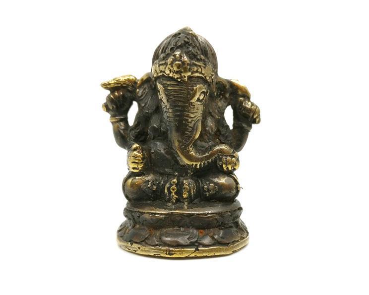 Brons - Ganesha mini 6cm (6 pack)