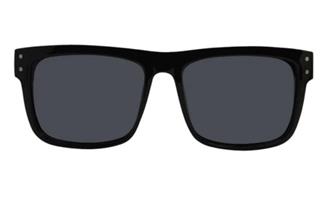 ISEA. V Lander BLACK SOFT RUBBER/SMOKE POLARIZED