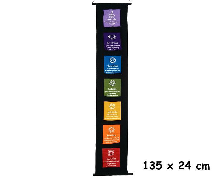 Wallhanging - Chakras affirmations (2 pack)