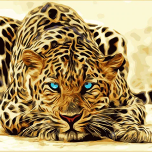 Diamond Painting, Leopard 50*40cm FPR