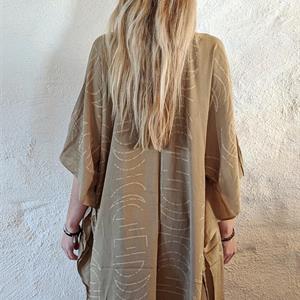 Poncho - Moon phase taupe/sand (2 pack)