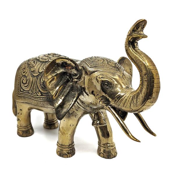 Brons - Guld Elefant 35cm (1 pack)