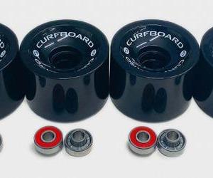 Curfboard Wheels with Bearings Set