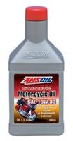 AMSOIL 10W-30 Høykvalitets fullsyntetisk MC-olje