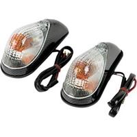 Mini Wing Marker Lights - Carbon/Clear